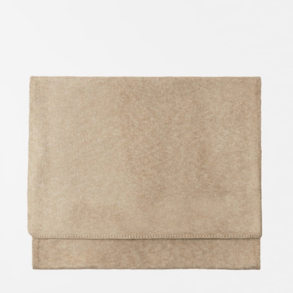 Tan Knit Scarf